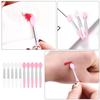 KJHBV 10-Piece Portable Silicone Lipstick Brush Set view 3