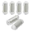 KICHOUSE Plastic Replacement Rollers, 6 Pieces, for Electric Foot Files view 1