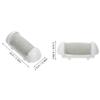 KICHOUSE Plastic Replacement Rollers, 6 Pieces, for Electric Foot Files view 2