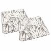 FILFEEL Boho Farmhouse Pillow Covers, 4-Pack, Light Gray, 20 x 20 in view 1