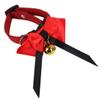 JECOMPRIS Handmade Bird Collar with Adjustable Comfortable Fabric and Metal view 1