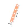 TEHAUX Elastic Silicone Bands for Perm Rods, 20 Pieces, Seamless, Reusable view 2