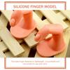 CALLARON Silicone Practice Fingers, 20-Piece Set for Nail Art and Manicure Training view 3