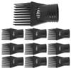 ifundom 10-Piece Professional Plastic Hair Dryer Comb Attachments for Detangling Curls, Replacement Nozzles for Home and Travel view 1