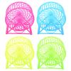 Artibetter Quiet Hamster Wheels with Safe Plastic Design, 4 Pieces view 1