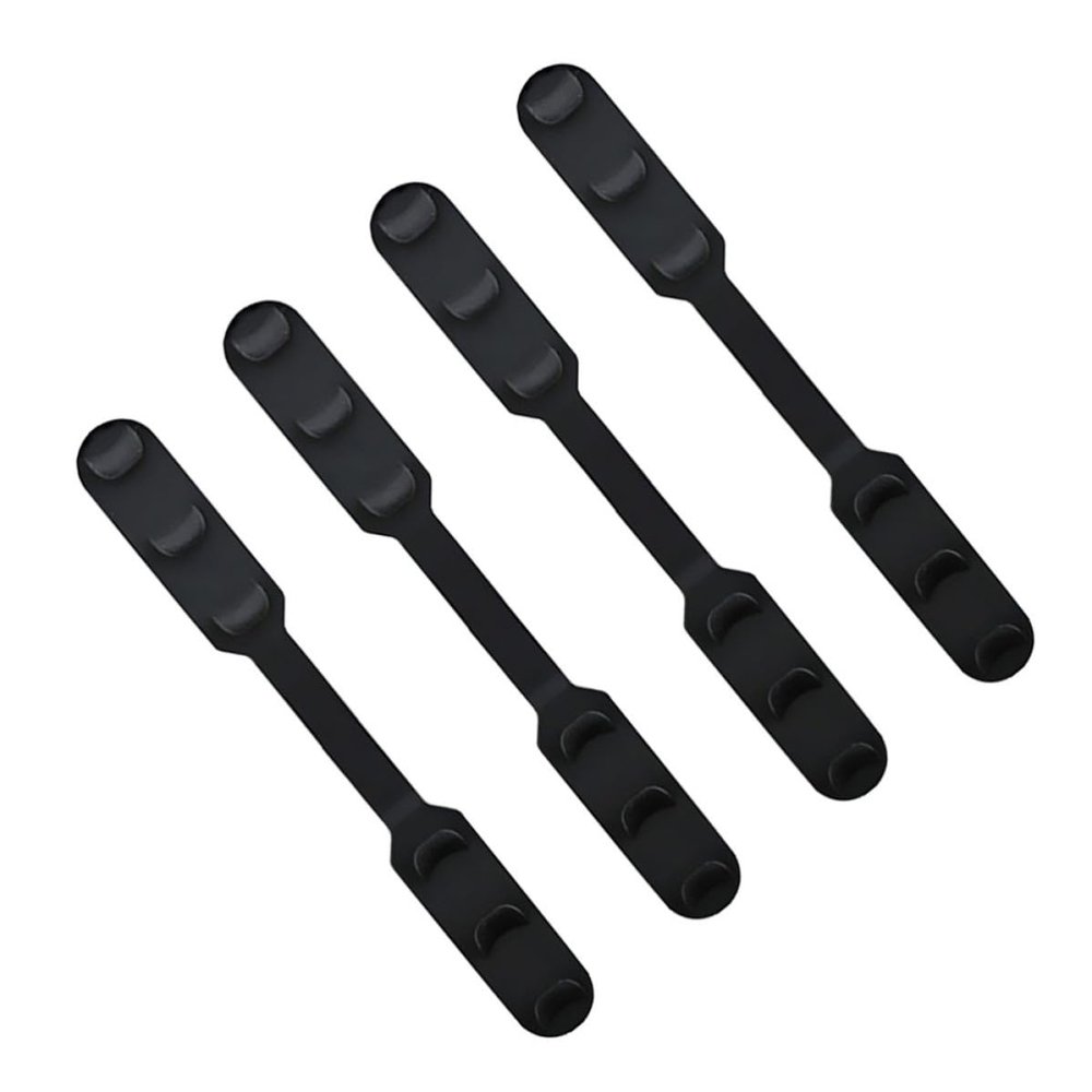 FESTFENDS Silicone Mask Strap Extenders, Comfort Buckles, 4 Pieces, 3-Way Adjustable, Easy to Use