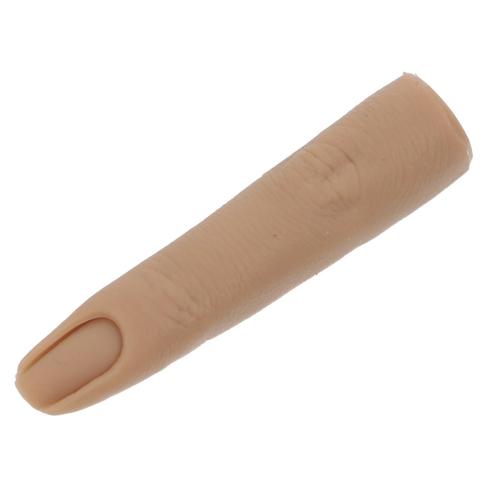 NUSITOU Silicone Practice Fingers for Nail Design, Lightweight and Reusable, with Flexible Movable Joints