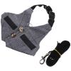 PERSELOSO Adjustable Rabbit Harness Set in Gentleman Style view 1