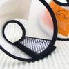 ABOOFAN 5-Pack White PP Recovery Collars for Dogs and Cats view 3