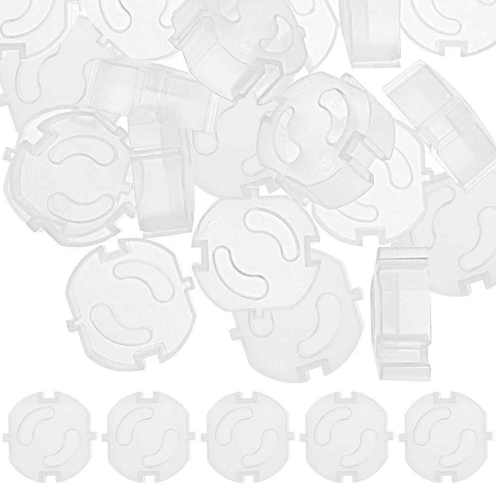 20-Pack ABS Electrical Outlet Covers for Home