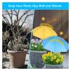 Plant Shade Umbrella for Outdoor Plants, Green view 2