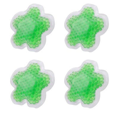 CORHAD 4-Pack Reusable Gel and PVC Cold Packs with Hot Therapy and Washable Material for First Aid and Versatile Pain Relief
