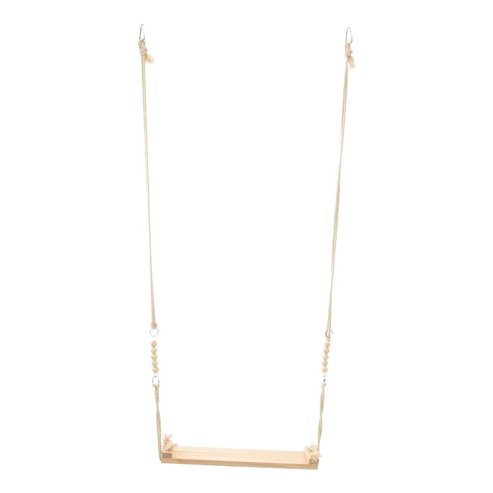 HOOWIFFY Pine Wood Chicken Swing for Birds and Chickens, Wear-Resistant and Easy to Install for Bird Cages and Chicken Coops