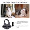 JEWEDECO Adjustable Rabbit Nylon Harness and Leash Set view 3