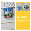 SWETRACE Plastic Parrot Feeder Baskets, Lightweight Design, 10-Pack view 3
