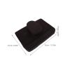 Healeved Ergonomic PU Foam Massage Cushion for Neck Support and Facial Treatments, Brown view 2