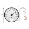 NbgrvB Analog Water Thermometer with Dial view 2