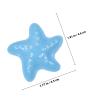 COOPHYA 2-Pack Blue Ceramic Starfish Cabinet Knobs view 2