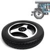 Rear Wheel for Electric Wheelchairs, 12 in (30.5 cm), Solid PU Tire, 12 1/2 x 2 1/4 in (31.8 x 5.7 cm), 17 mm Bearing, 1 Piece view 1