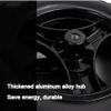 Rear Wheel for Electric Wheelchairs, 12 in (30.5 cm), Solid PU Tire, 12 1/2 x 2 1/4 in (31.8 x 5.7 cm), 17 mm Bearing, 1 Piece view 3