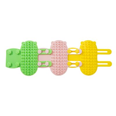 KittyCare 3PCS Kitten Grooming Self-Cleaning Corner Scratcher