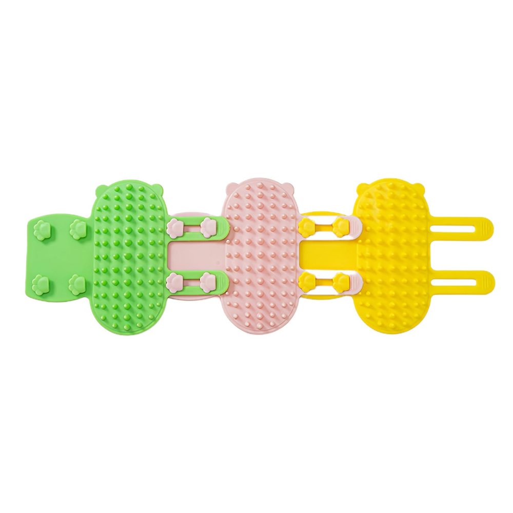 KittyCare 3PCS Kitten Grooming Self-Cleaning Corner Scratcher