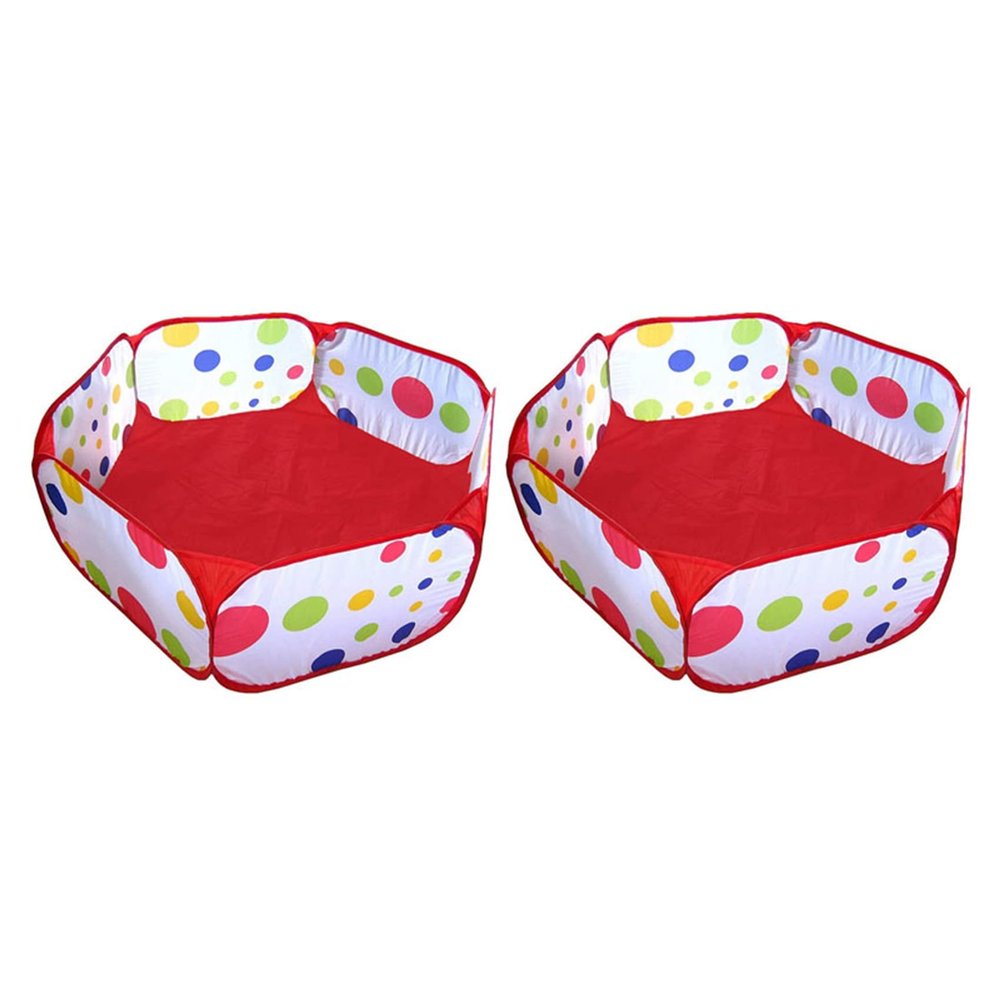 Cryofu 2-Pack Foldable Guinea Pig Playpen, Portable Small Animal Exercise Pen for Hedgehogs and Hamsters