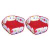 Cryofu 2-Pack Foldable Guinea Pig Playpen, Portable Small Animal Exercise Pen for Hedgehogs and Hamsters view 1