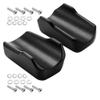 Cryofu Stand-Up Rollator Accessories, 2 Black Armrest Pads for Upright Walkers view 1