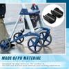 Cryofu Stand-Up Rollator Accessories, 2 Black Armrest Pads for Upright Walkers view 3