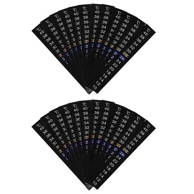 Cryofu 24-Piece Portable Aquarium Thermometer Stickers