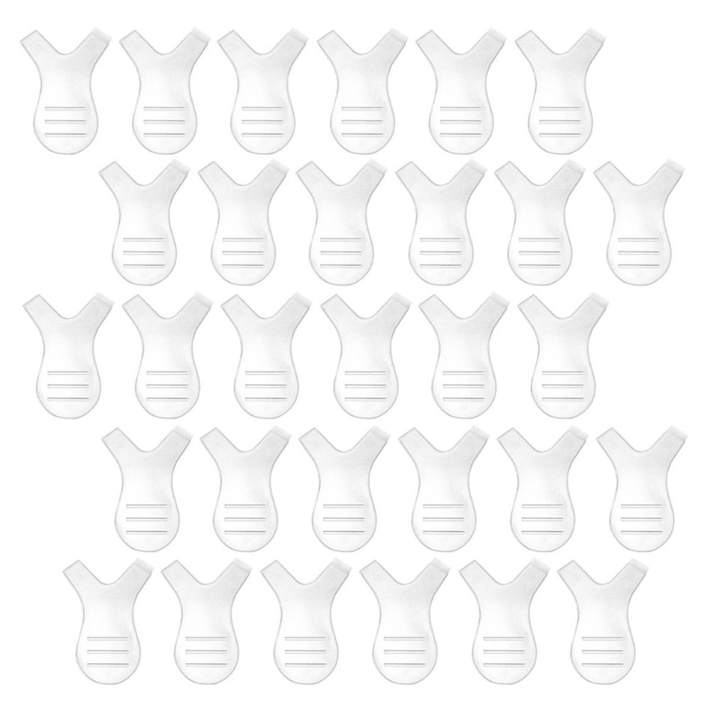GAROZATION 30-Piece Plastic Y-Shaped Lash Lifting Tools