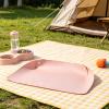 Cat Feeding Mat, Waterproof Non-Slip PU Leather view 2