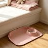 Cat Feeding Mat, Waterproof Non-Slip PU Leather view 3