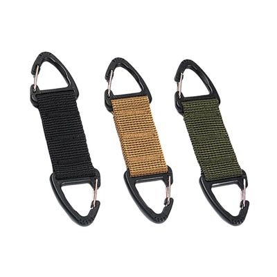 CRAFTHROU 3-Piece Mask Extender Straps with Nylon Ear Hooks, Black/Green/Khaki