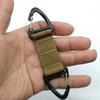 CRAFTHROU 3-Piece Mask Extender Straps with Nylon Ear Hooks, Black/Green/Khaki view 2