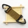 CRAFTHROU 3-Piece Mask Extender Straps with Nylon Ear Hooks, Black/Green/Khaki view 4