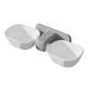 Omquot Wall-Mounted Elevated Food and Water Bowls for Cats and Dogs view 3
