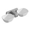 Omquot Wall-Mounted Elevated Food and Water Bowls for Cats and Dogs view 4