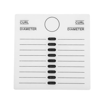 SWOOMEY 2-in-1 White Acrylic Eyelash Extension Plate