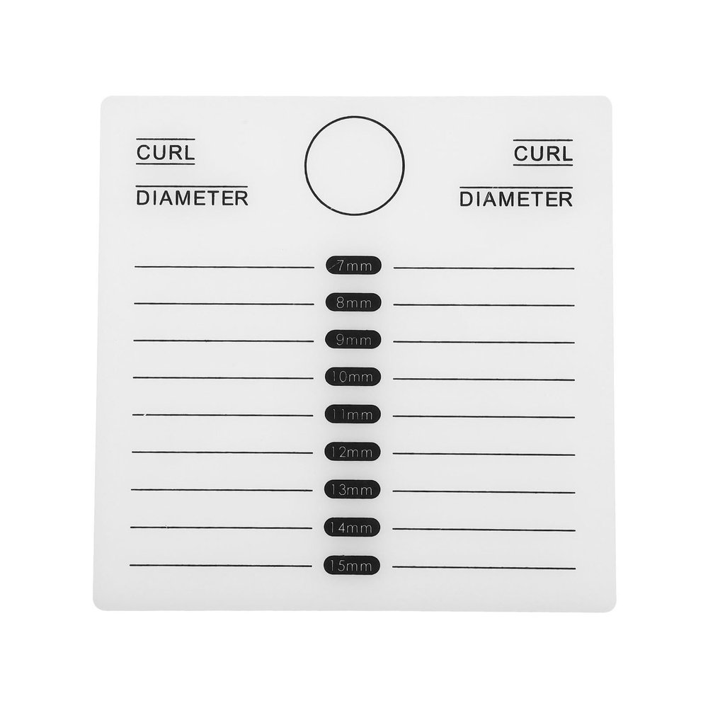 SWOOMEY 2-in-1 White Acrylic Eyelash Extension Plate