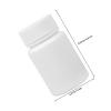 White 50 mL HDPE Pill Bottles with Screw Caps, 20 Count view 2