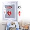 Wall-Mounted AED Defibrillator Storage Cabinet with Alarm view 1