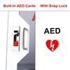 Wall-Mounted AED Defibrillator Storage Cabinet with Alarm view 4