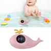 Ailgely Multifunctional Baby Bath Thermometer, Cartoon Whale, Water Temperature Measurement for Bathing and Swimming (Pink) view 3