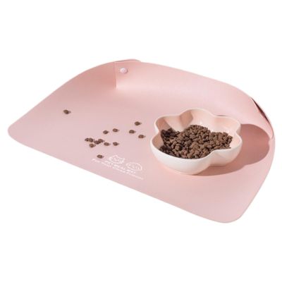 Waterproof, Non-Slip PU Leather Cat Feeding Mat