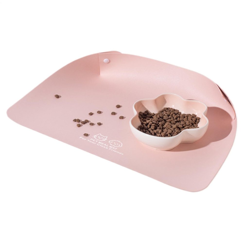 Waterproof, Non-Slip PU Leather Cat Feeding Mat