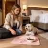 Waterproof, Non-Slip PU Leather Cat Feeding Mat view 3