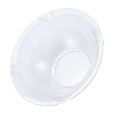 RORPOIR Transparent 9-Inch PP Wash Basin for Makeup Brush and Facial Cleansing