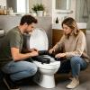 Non-Slip Waterproof Toilet Seat Riser view 2